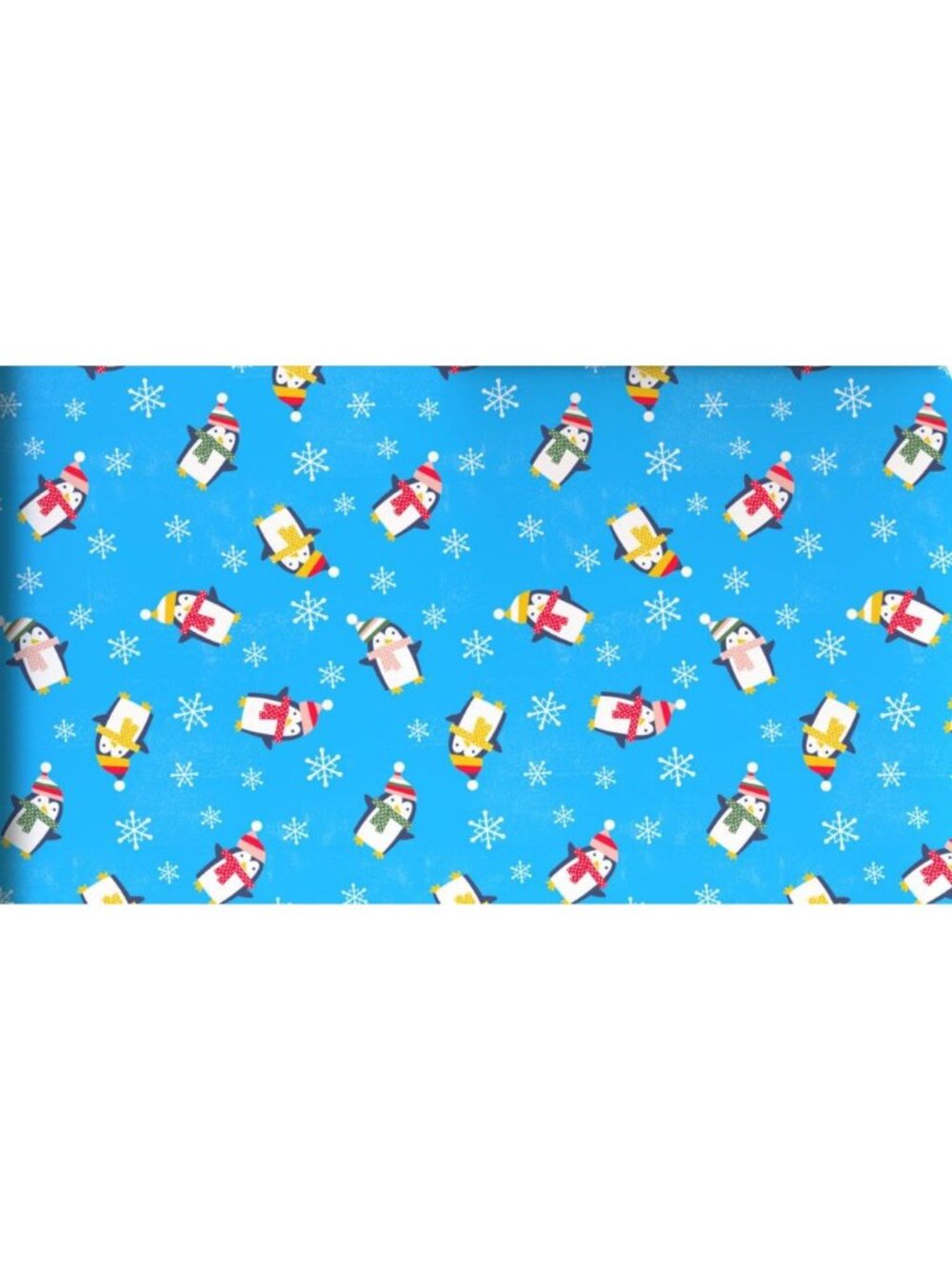 Hallmark Christmas Wrapping Paper Winter Playful Penguins 90 sq ft Jumbo Roll